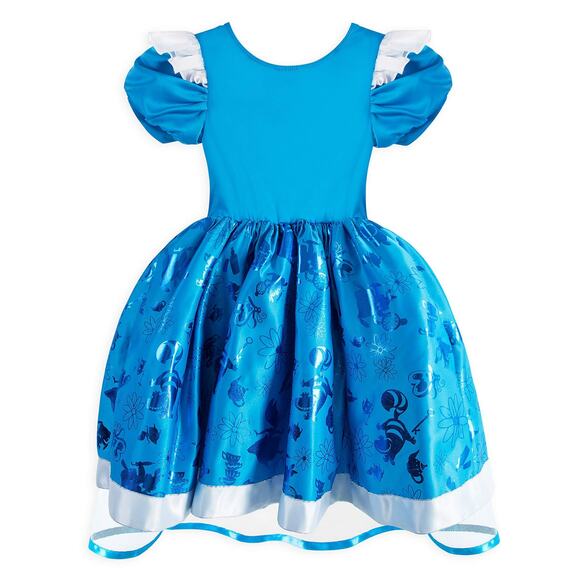 NWT Disney Alice Costume for Girls – Alice in Wonderland, Size 4 Blue - Picture 3 of 7
